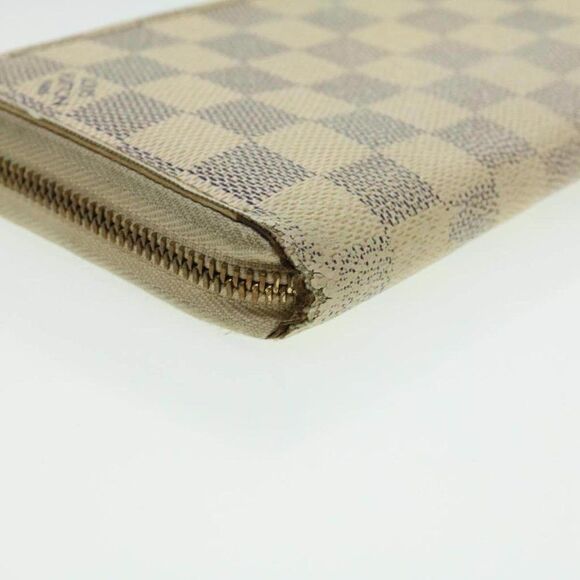 LOUIS VUITTON Damier Azur Zippy Wallet Long Wallet - Picture 7 of 12